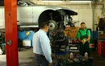 Jerzy Dudek w warsztacie Jerzy Dudek w warsztacie
