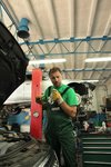 Jerzy Dudek w warsztacie Jerzy Dudek w warsztacie