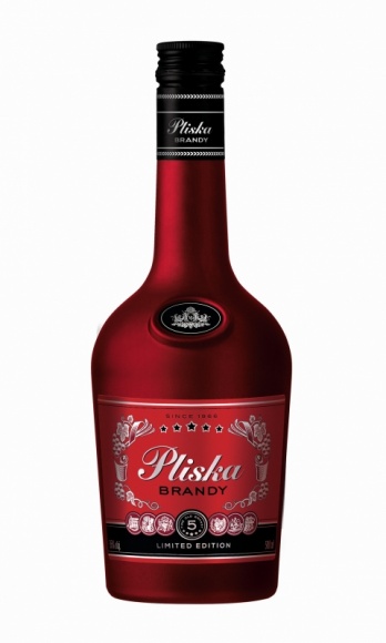 Nowe odcienie brandy BIZNES, Motoryzacja - Slantschew Brjag w butelce odsłaniającej bursztynową barwę trunku i głęboka, perłowa czerwień limitowanej edycji klasycznej Brandy Pliska 5YO to dwie nowości AMBRA S.A. z kategorii brown spirits.